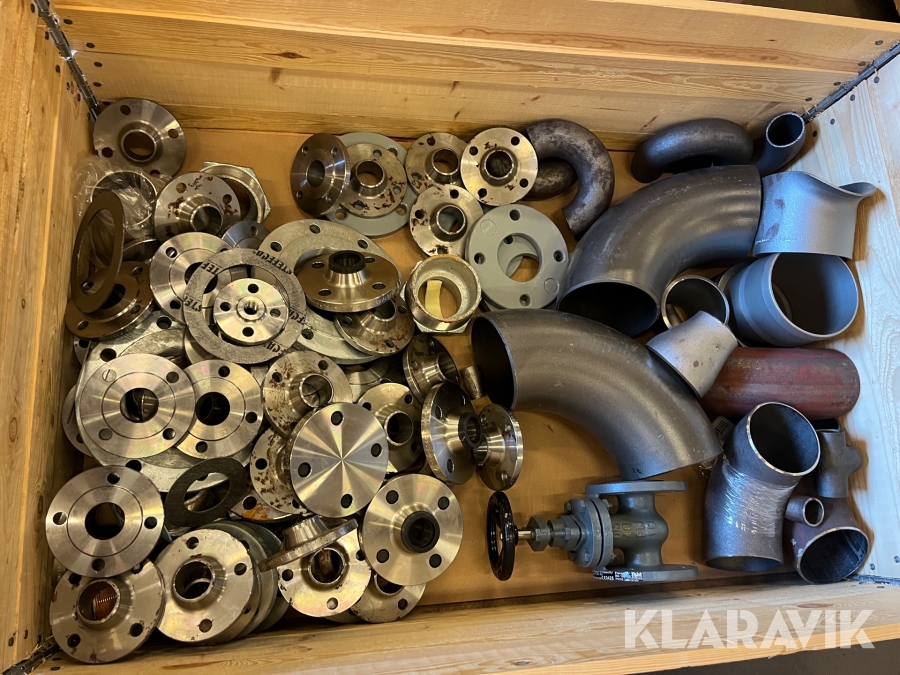 Flanger + rør, Rebild, Klaravik auktioner