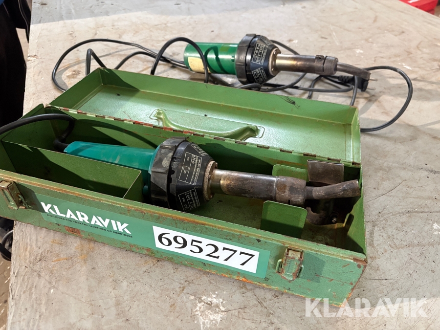 Folie svejser / varmtluftsvejser Leister TRIAC 2 styk