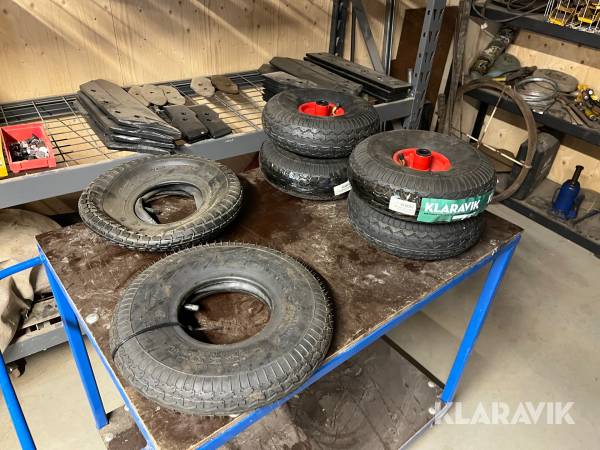 Rullevogns dæk Deli Tire 400-4 6 stk