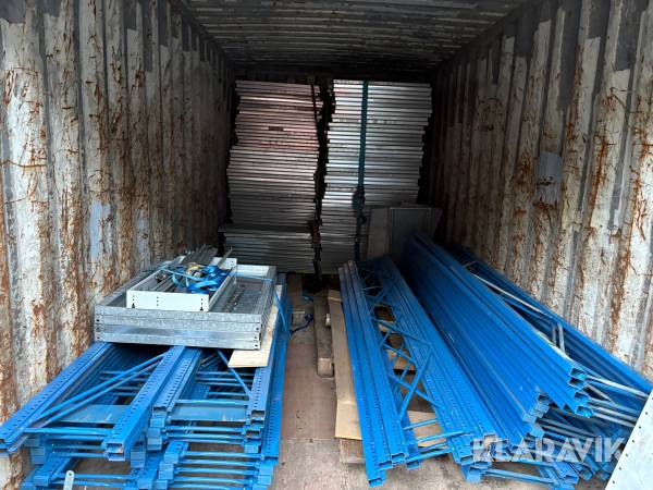 Reolsystem Flextek stålreoler