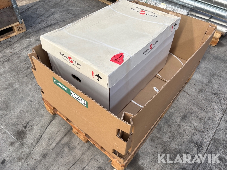 Fjernvarme unit Gemina Termix VVX-2-1 Hanstholm HS k.iso