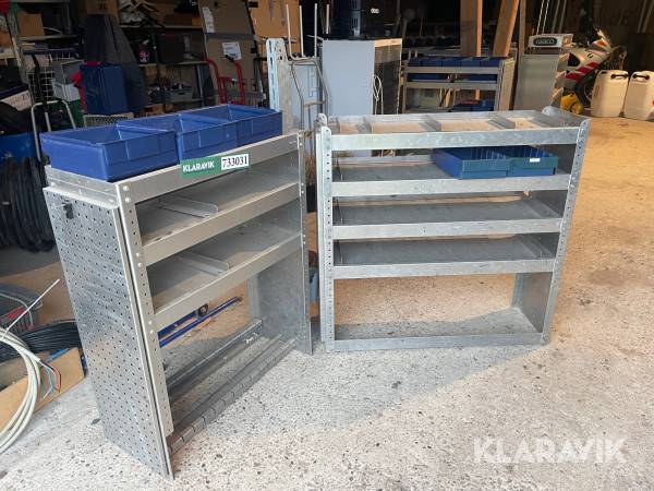 Reoler til varebiler 2 styk