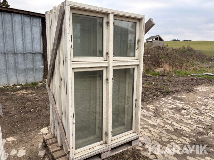 Vinduer bondehus 2 lags 5styk