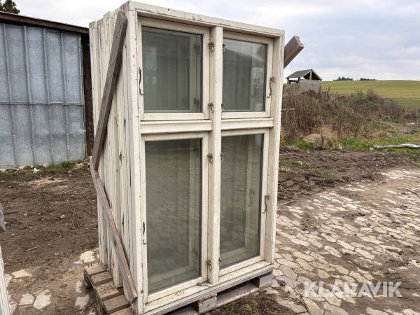 Vinduer bondehus 2 lags 5styk