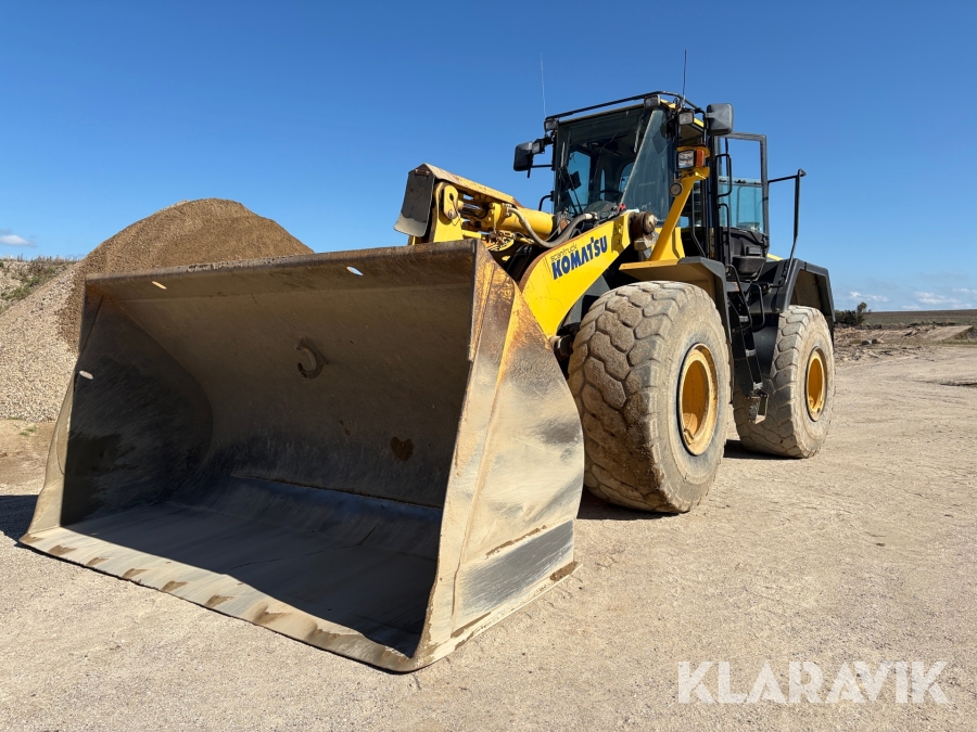 Gummiged Komatsu WA 480-6