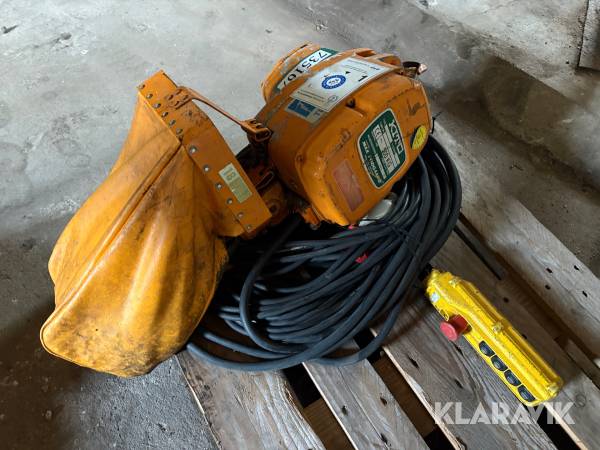 Løftetalje Kito 1’000 kg.