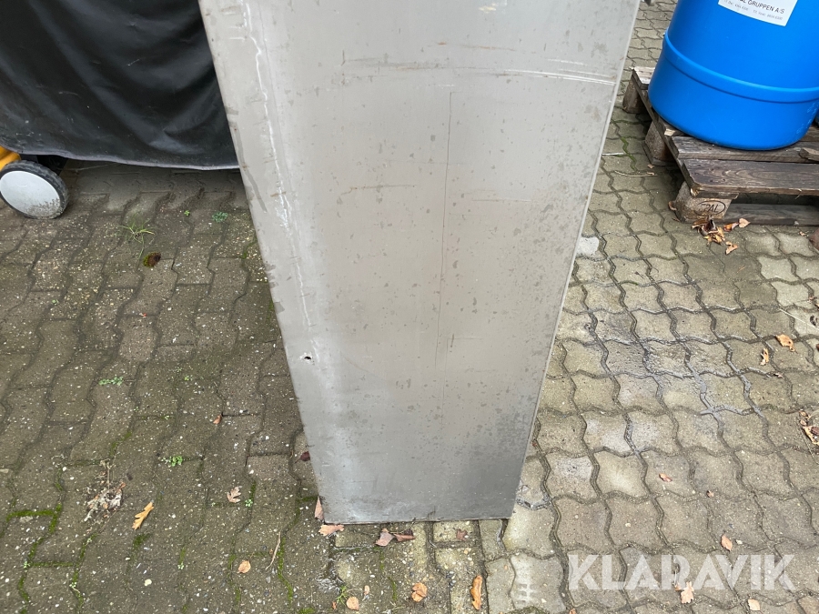 Gasskab rustfrit