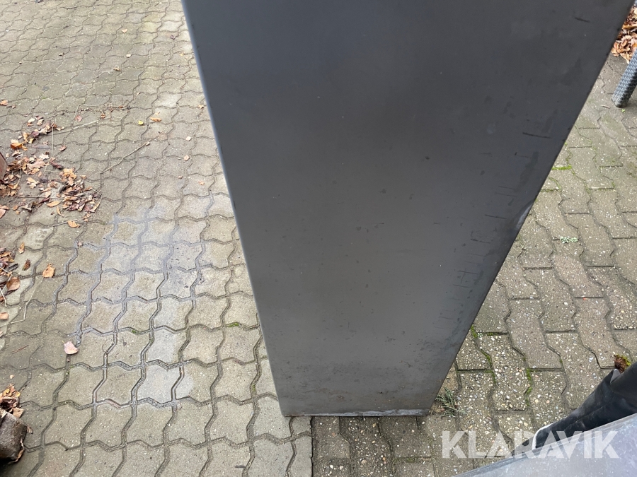 Gasskab rustfrit