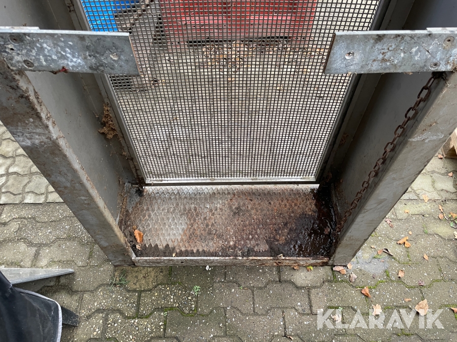 Gasskab rustfrit