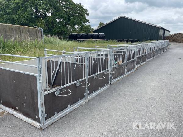 Kalvebokse 9 styk Fremtidens stald inventar