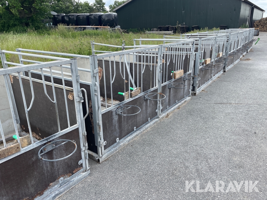 Kalvebokse 9 styk Fremtidens stald inventar