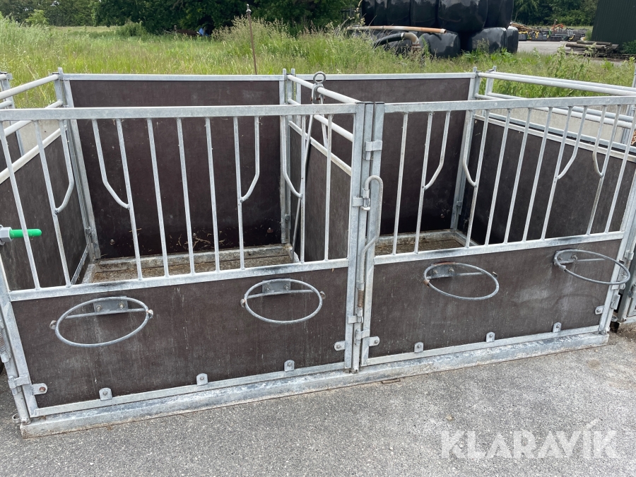 Kalvebokse 9 styk Fremtidens stald inventar