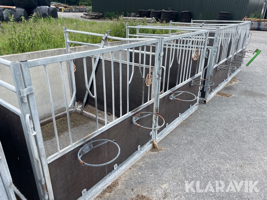 Kalvebokse 9 styk Fremtidens stald inventar