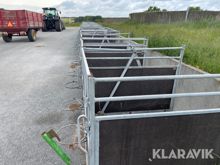 Kalvebokse 9 styk Fremtidens stald inventar