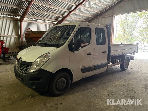 Ladbil Renault Master med 3-vejs tip