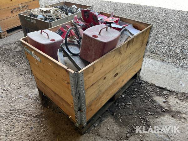Brandslukker blandet Palle