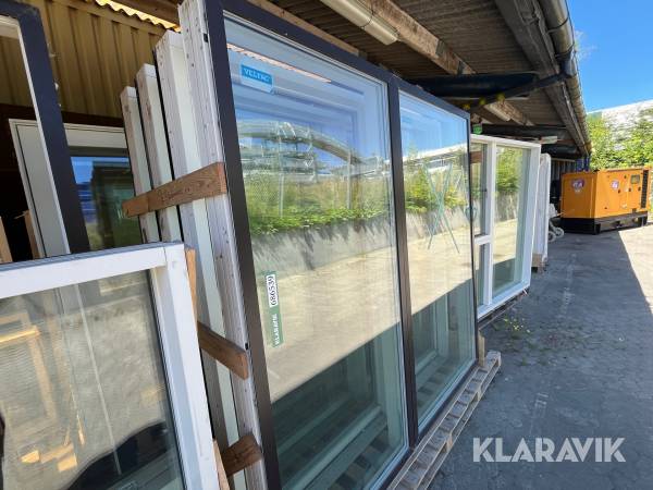 Terrassedøre Velfac - 4 styk