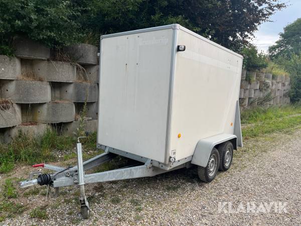 Trailer med vinduespudser udstyr Brenderup K1304 T