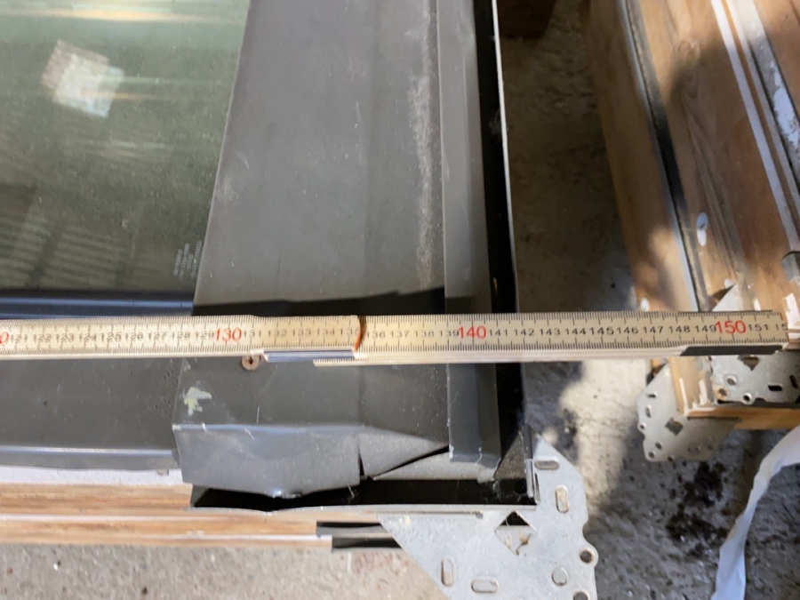 3 stk ovenlys Vinduer