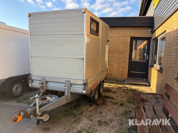 Anhængere Dan Trailers til personbiler med isolerede sider