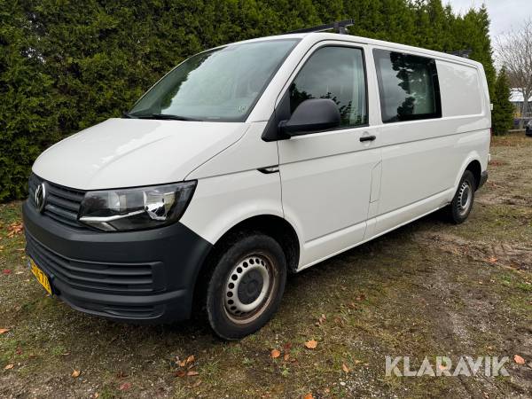 Mandskabsvogn Volkswagen Transporter 2.0 TDI Bluemotion 102 Kassevogn Lang