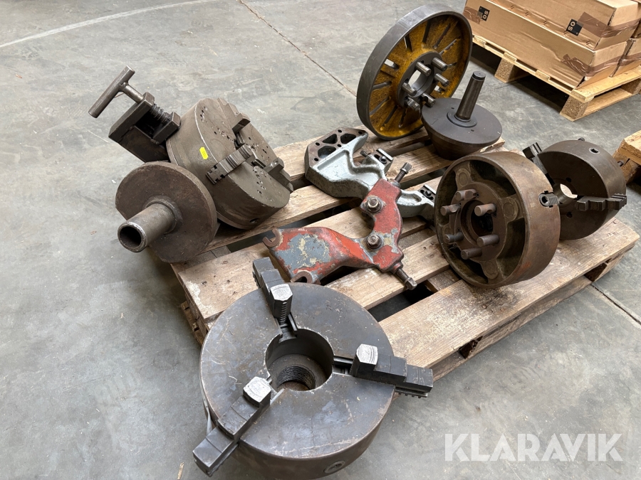 Udstyr til drejebænk