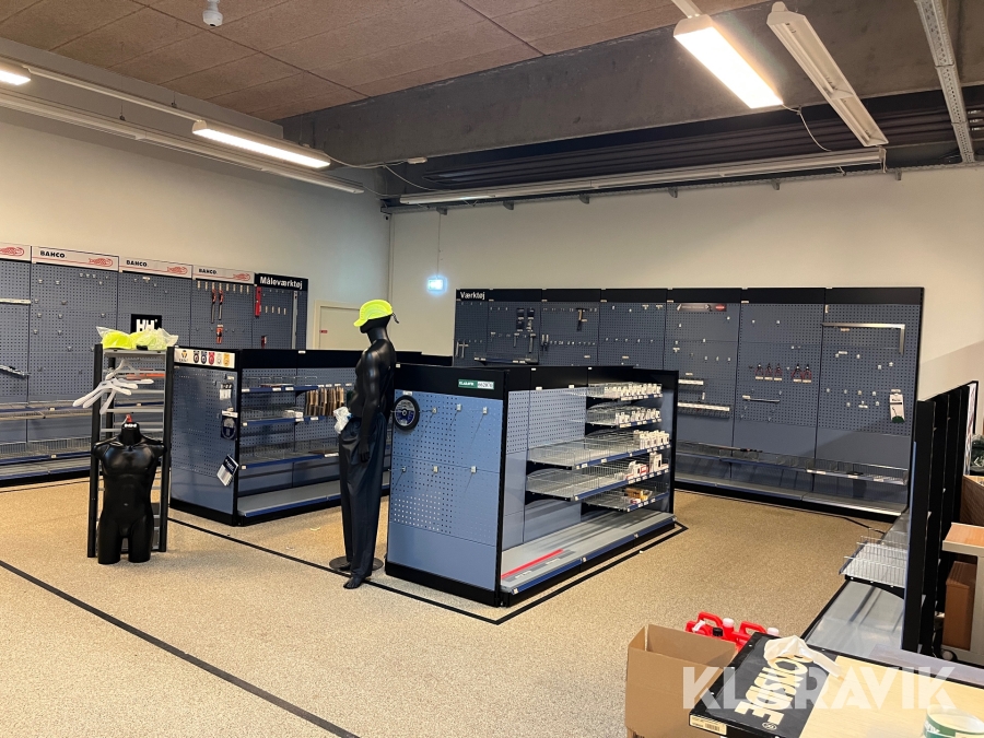 Værksteds/butik inventar
