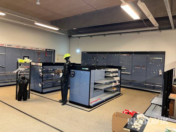 Værksteds/butik inventar