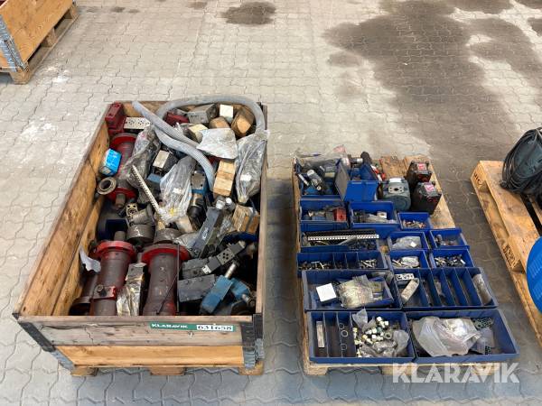 Gear + motorer blandet lot