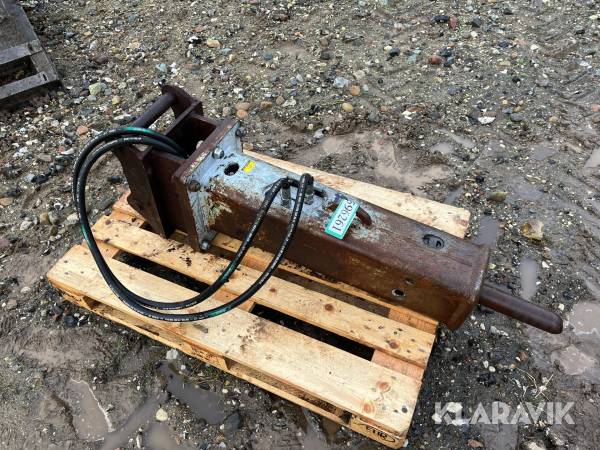 Hydraulikhammer Ankerløkken s40 skifte