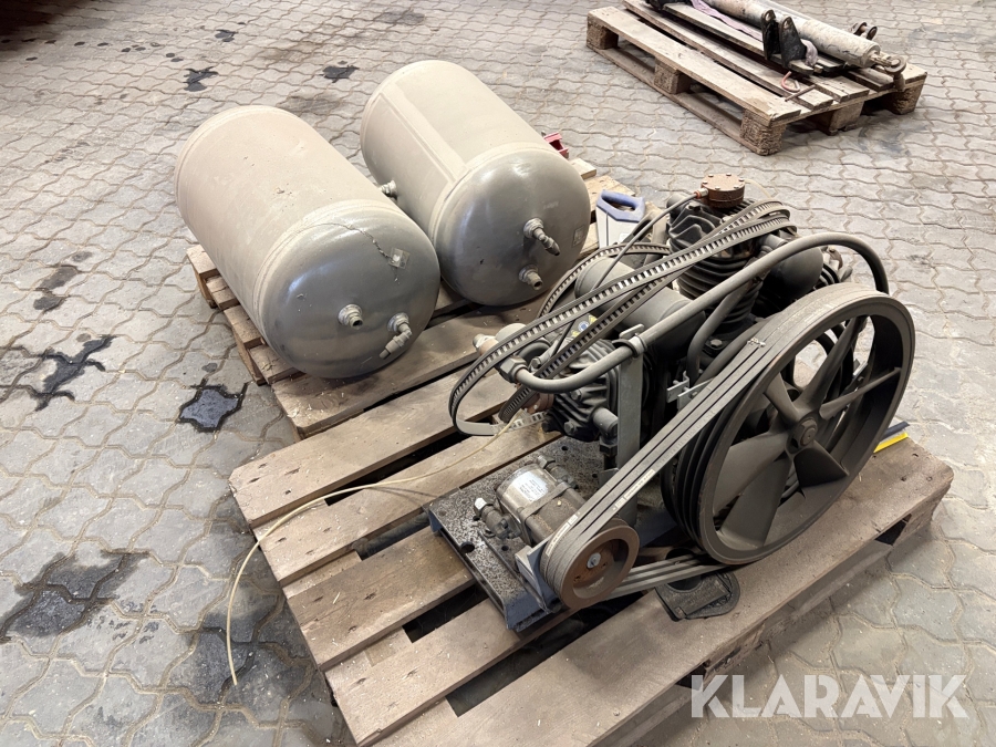 Hydraulisk kompressor 3 cylindre