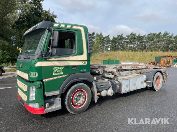 Lastbil Volvo FM-330 Veksellad / container