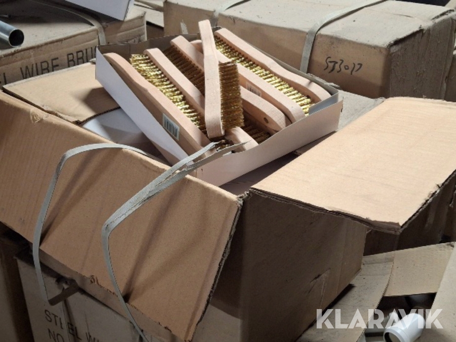 Stålbørste 80 styk