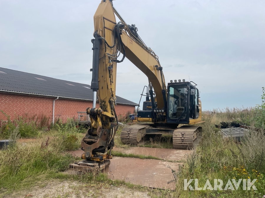 Gravemaskine Case 323E med 3D GPS