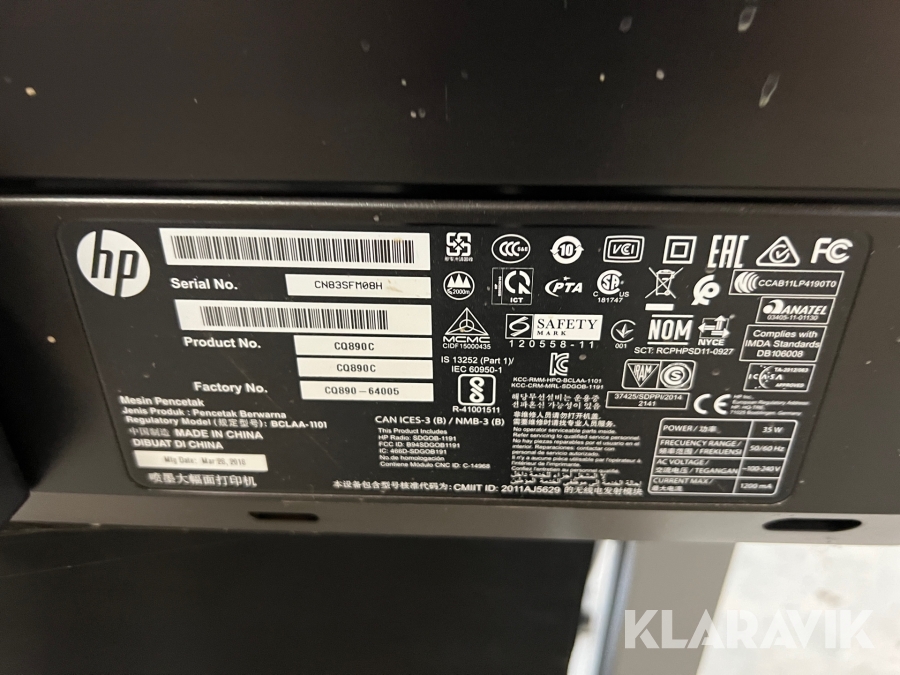 Printer / plotter HP DesignJet T520