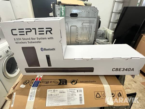 Soundbar og subwoofer Cepter CBE340A
