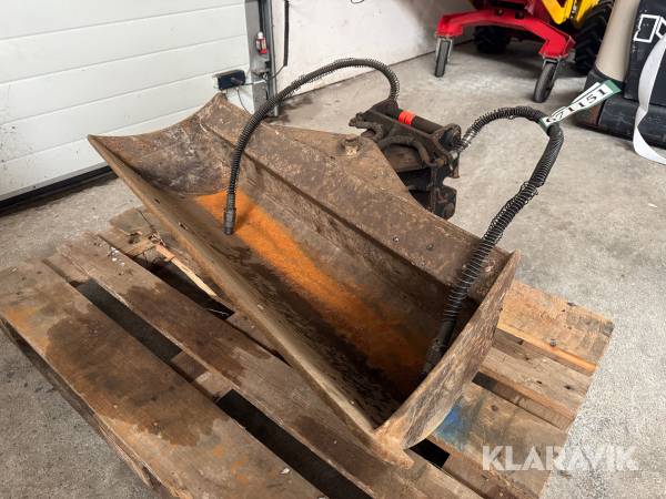 Hydraulisk planerskovl JST