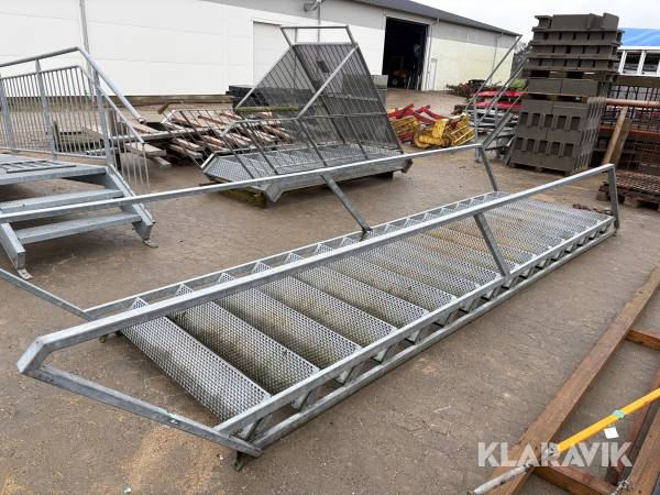 Trappe galvaniseret