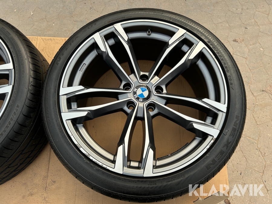 BMW alufælge med dæk Ocean