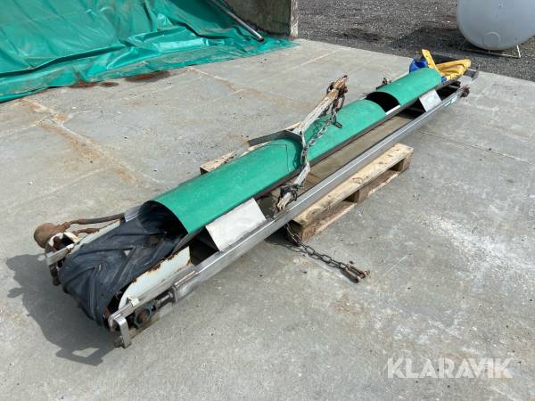 Transportbånd 3,5 meter