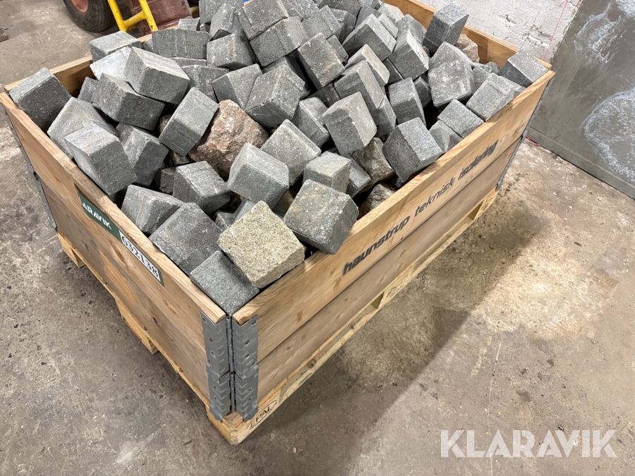 Blandede belægningssten