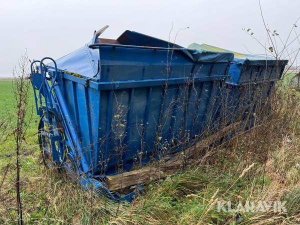 Skifteladscontainer Taarup T 3 Med tip