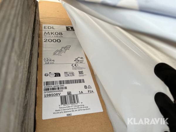 Udvendig Inddækning Velux EDL MK08