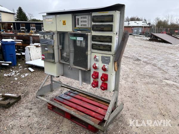 Byggestrømstavle NST MT630A