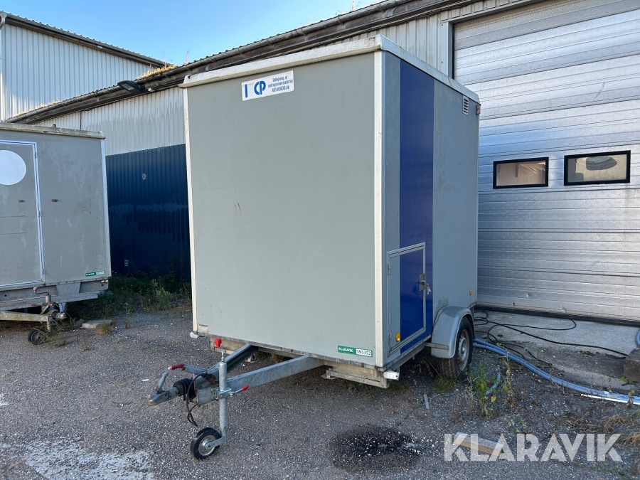 Toilet- og badeskur Scanvogn