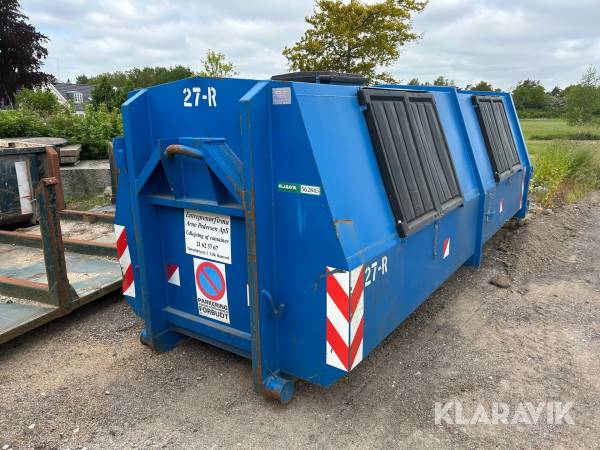 Lukket miljø container 16 luk