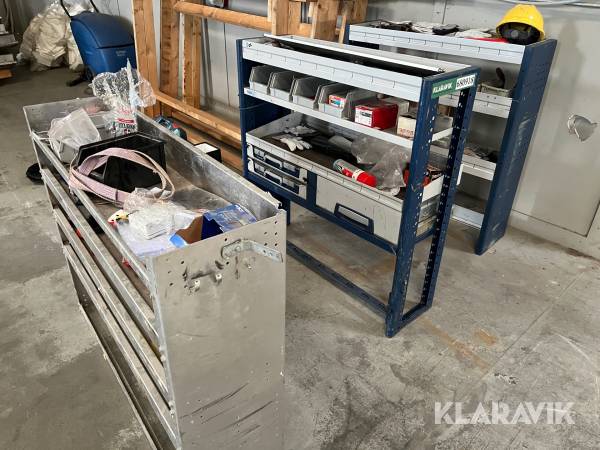 Bilindretning Plastipol Scheu 3 styk med indhold