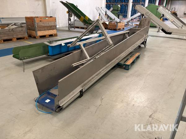 Transportbånd Jens S transmissioner EN 8/2 0+04AG SS Flexam