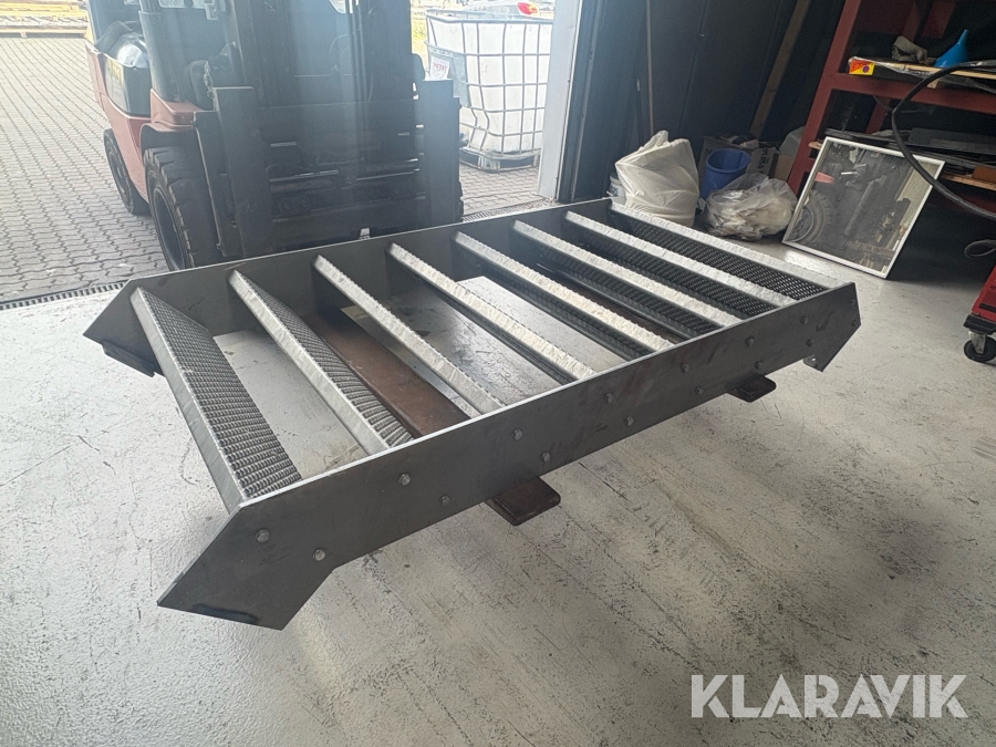 Stål trappe 8 trins