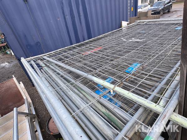 Byggepladshegn med fødder 30 styk